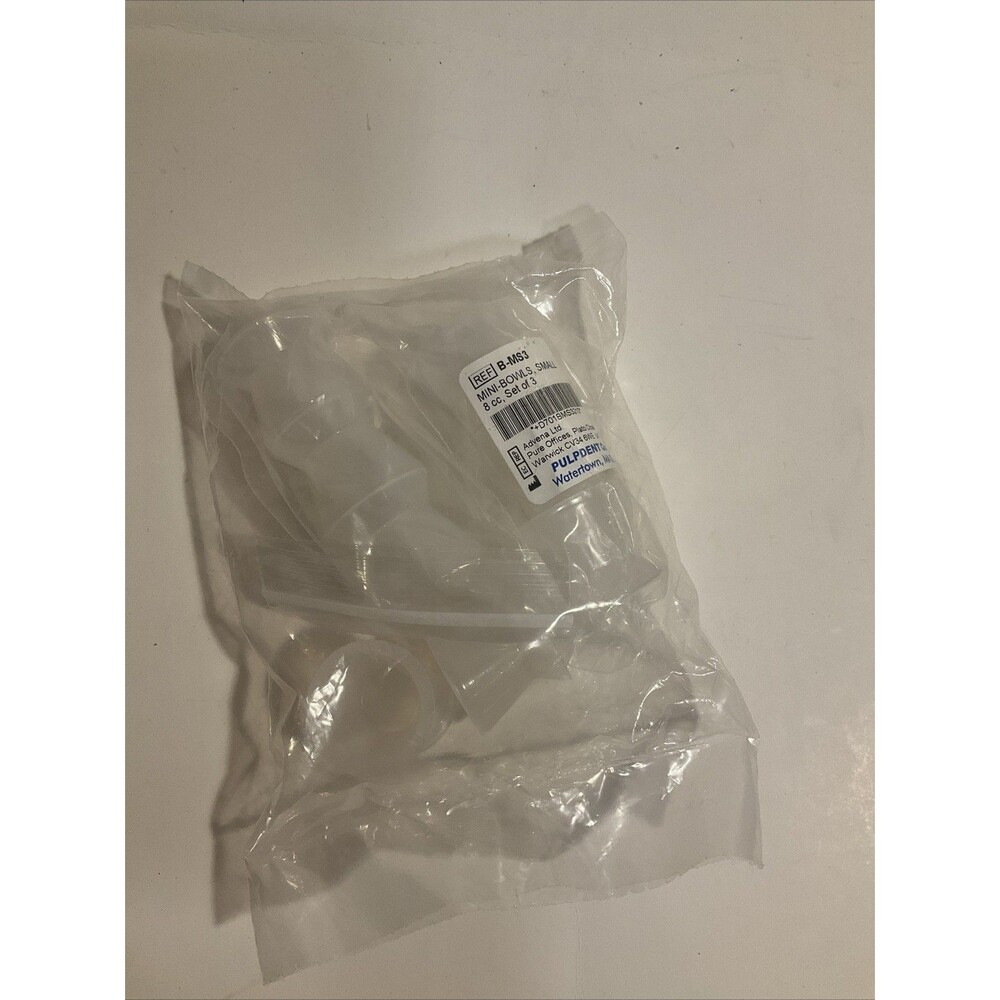 Pulpdent 8cc Mini Bowls Lot Of 8 Dental